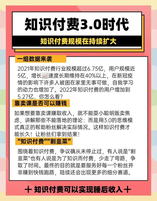知识付费（内容创作者经济）（知识付费项目赚钱吗）