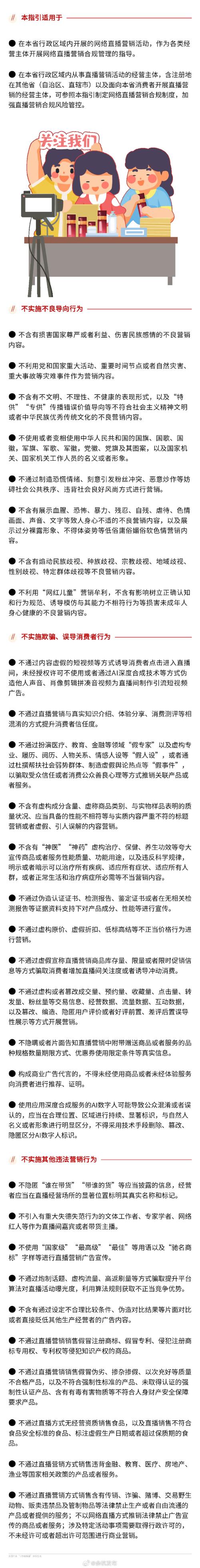 直播带货规范（直播带货规范词）