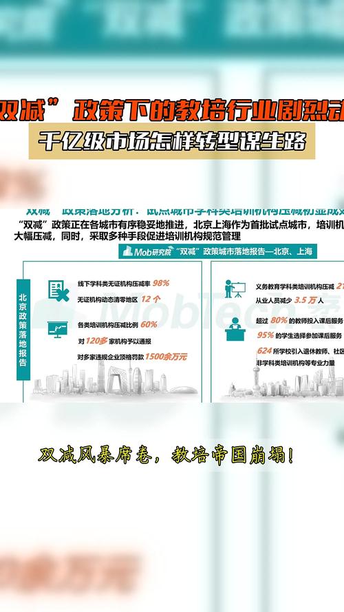 双减政策（教培转型）（双减文件下教培行业如何生存）