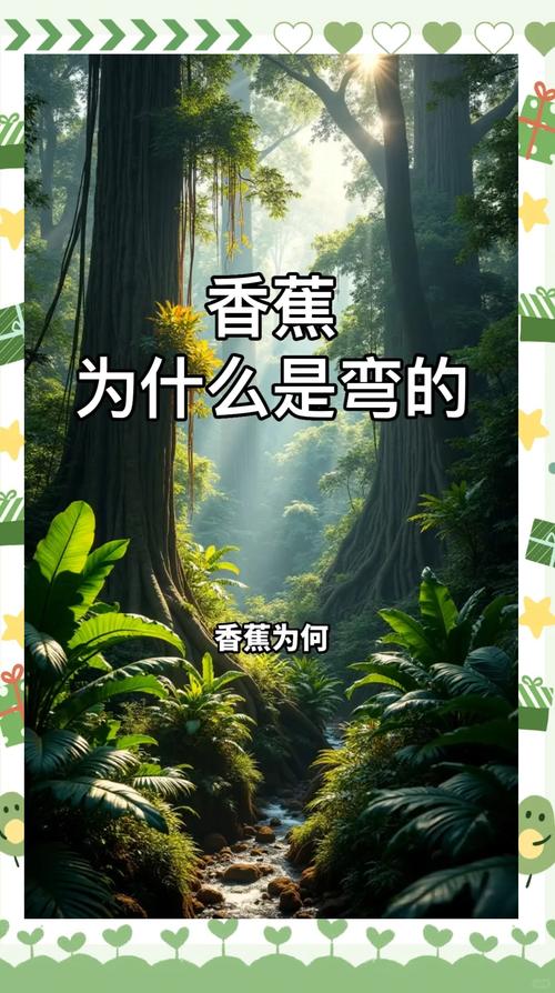 香蕉为什么是弯的?(香蕉为啥是弯的段子)