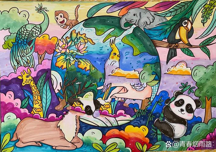 生物多样性(生物多样性绘画)